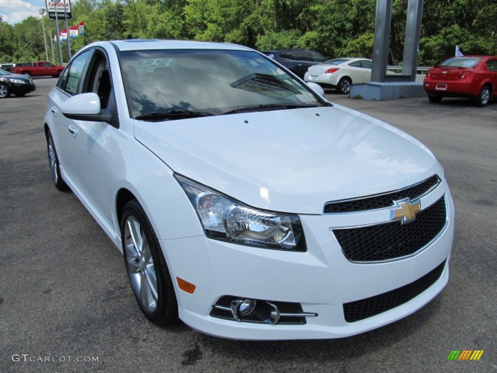Summit White 2012 Chevrolet Cruze LTZ/RS Exterior Photo #53037227