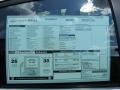 2012 Chevrolet Cruze LTZ/RS Window Sticker