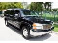 2002 Onyx Black GMC Yukon XL SLT 4x4  photo #14