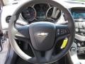 Jet Black/Medium Titanium Steering Wheel Photo for 2012 Chevrolet Cruze #53037782