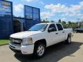 2011 Summit White Chevrolet Silverado 1500 LT Crew Cab 4x4  photo #1