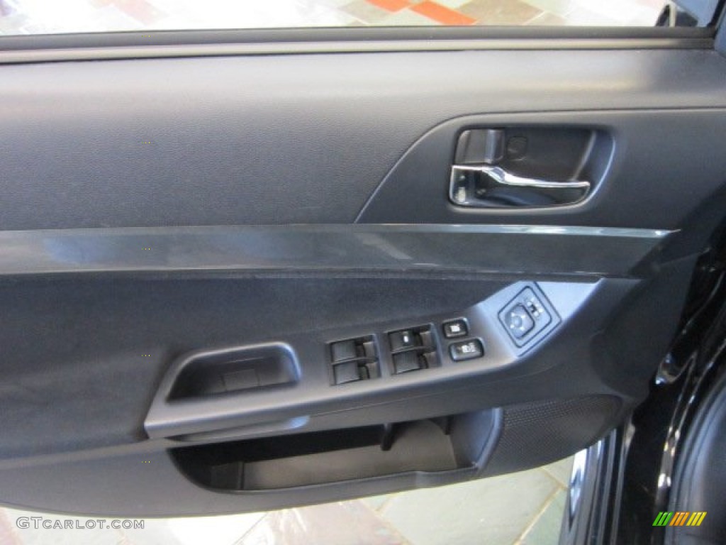2008 Lancer GTS - Black / Black photo #17