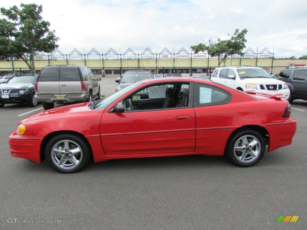 Bright Red 2002 Pontiac Grand Am GT Coupe Exterior Photo #53040266