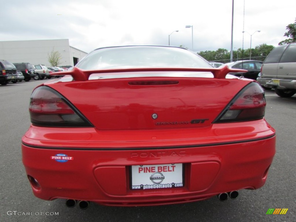 2002 Grand Am GT Coupe - Bright Red / Dark Pewter photo #6