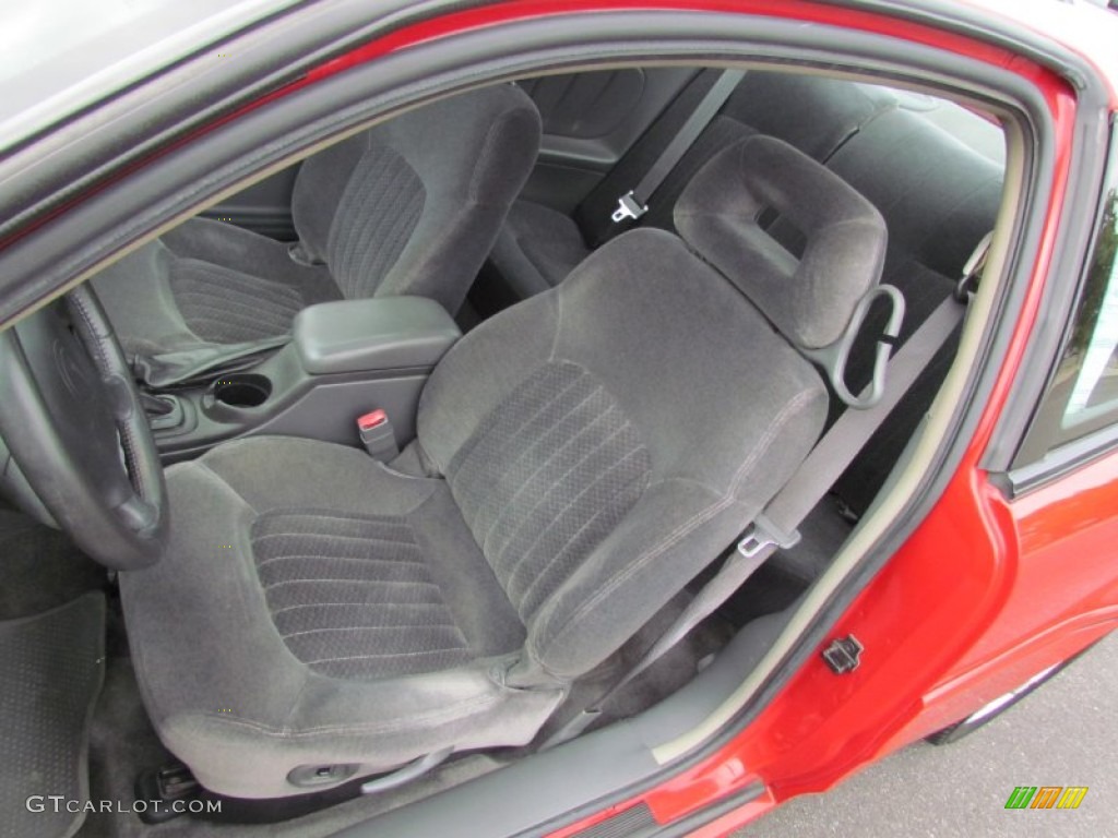 2002 Grand Am GT Coupe - Bright Red / Dark Pewter photo #11