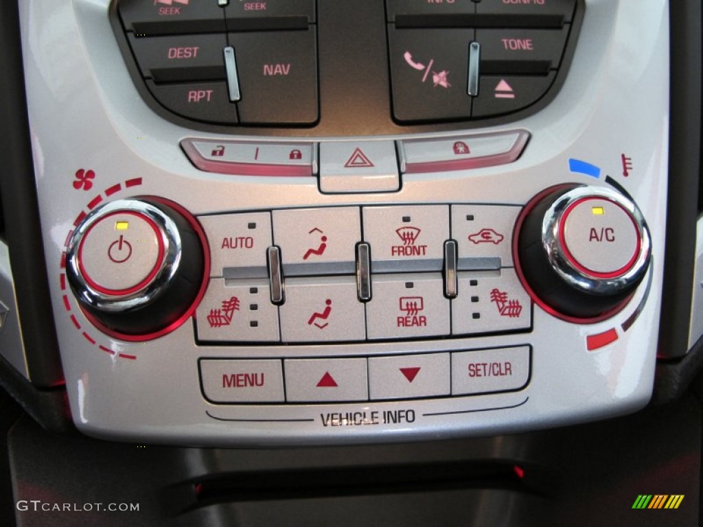 2012 GMC Terrain SLT Controls Photo #53042165