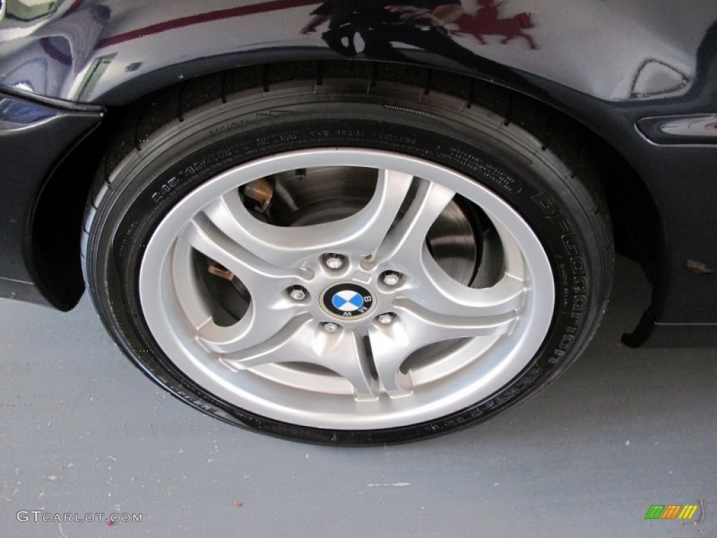 2001 3 Series 330i Convertible - Jet Black / Grey photo #7