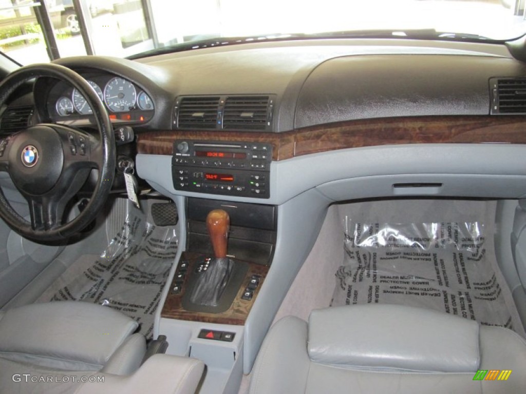 2001 3 Series 330i Convertible - Jet Black / Grey photo #8