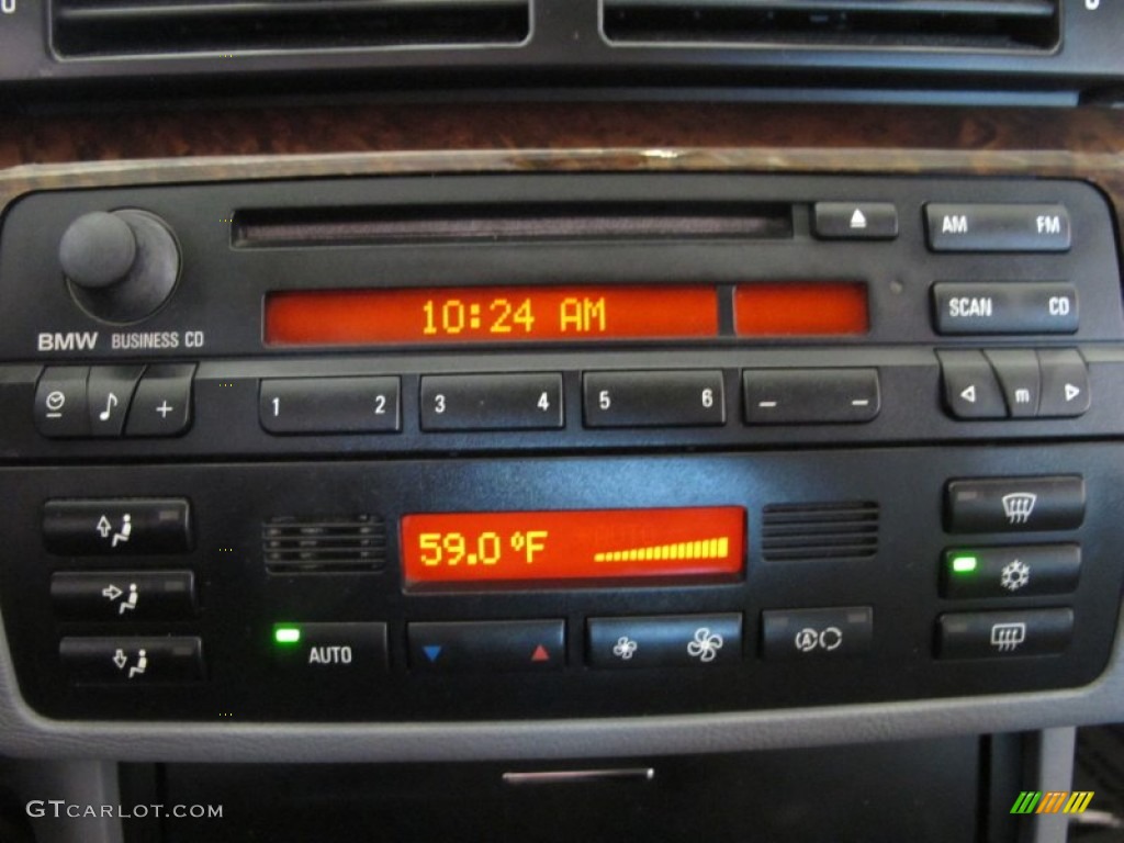 2001 3 Series 330i Convertible - Jet Black / Grey photo #14