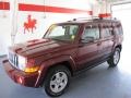 2007 Red Rock Pearl Jeep Commander Sport  photo #1