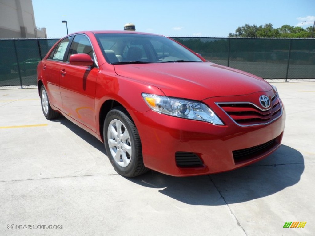 Barcelona Red Metallic Toyota Camry