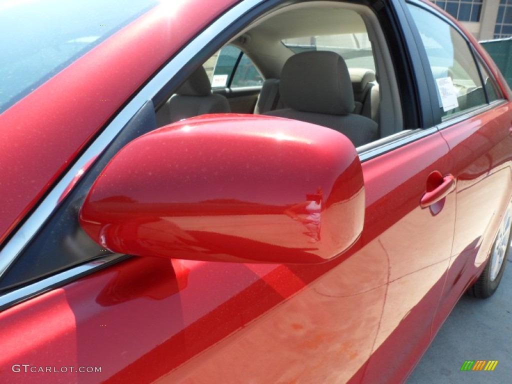 2011 Camry LE - Barcelona Red Metallic / Ash photo #12