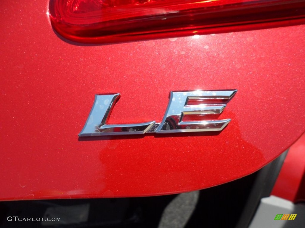 2011 Camry LE - Barcelona Red Metallic / Ash photo #16