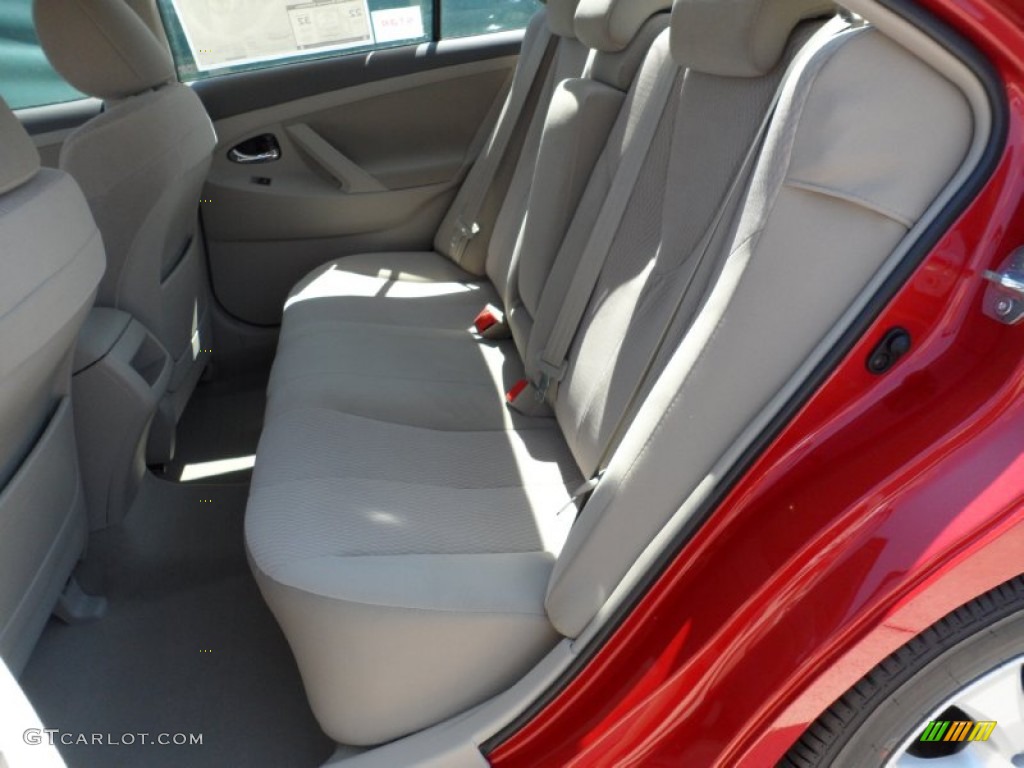 2011 Camry LE - Barcelona Red Metallic / Ash photo #21