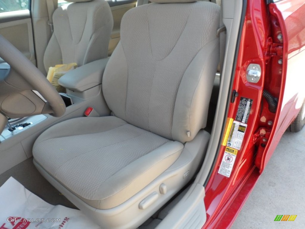 2011 Camry LE - Barcelona Red Metallic / Ash photo #24