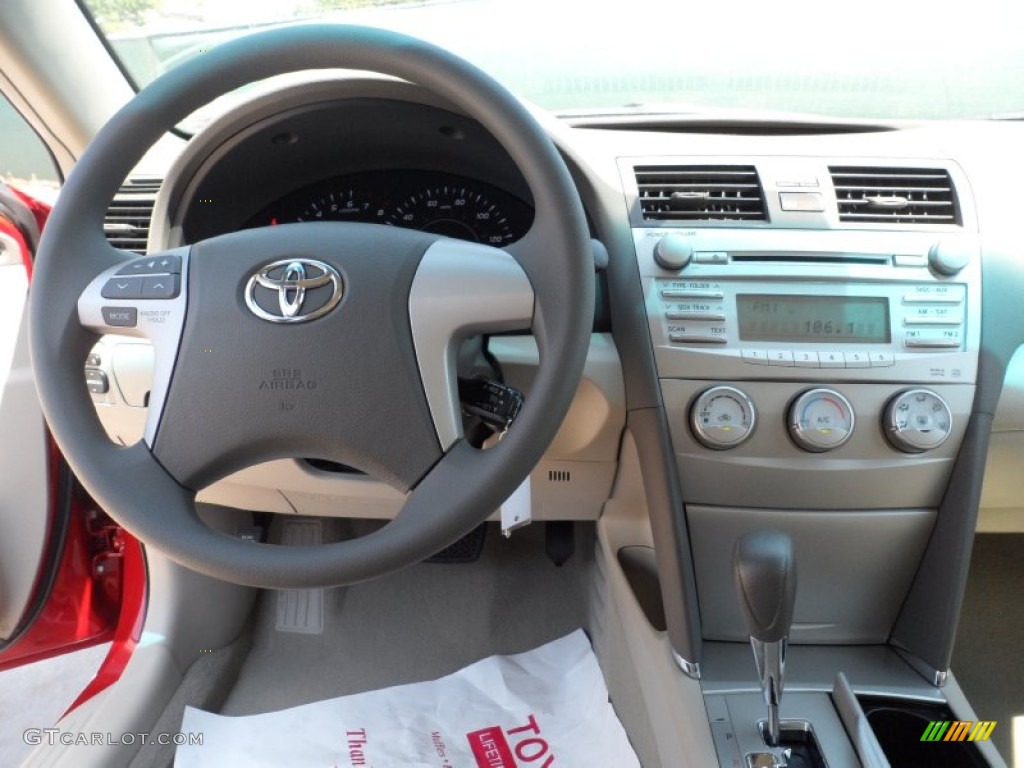 2011 Camry LE - Barcelona Red Metallic / Ash photo #26