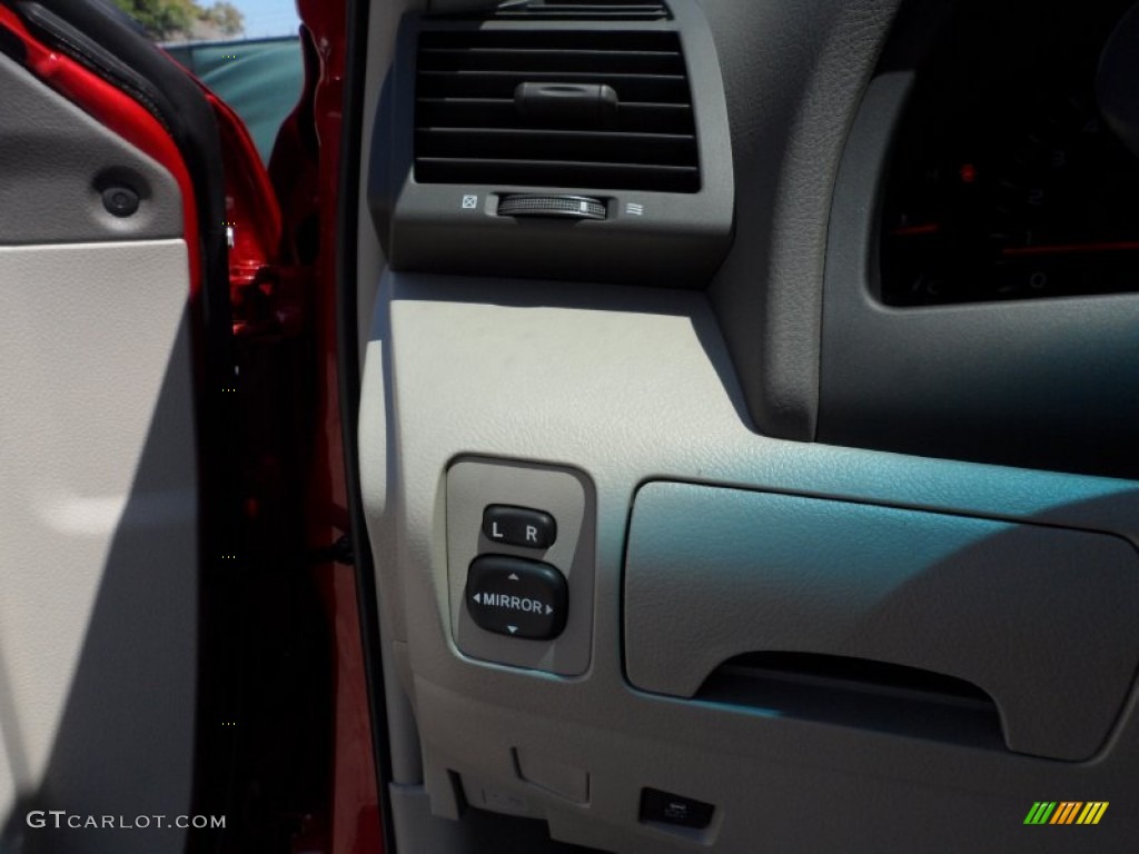 2011 Camry LE - Barcelona Red Metallic / Ash photo #34