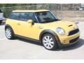 2009 Mellow Yellow Mini Cooper S Hardtop  photo #5