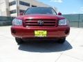 2005 Salsa Red Pearl Toyota Highlander V6  photo #9