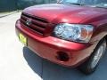 2005 Salsa Red Pearl Toyota Highlander V6  photo #11