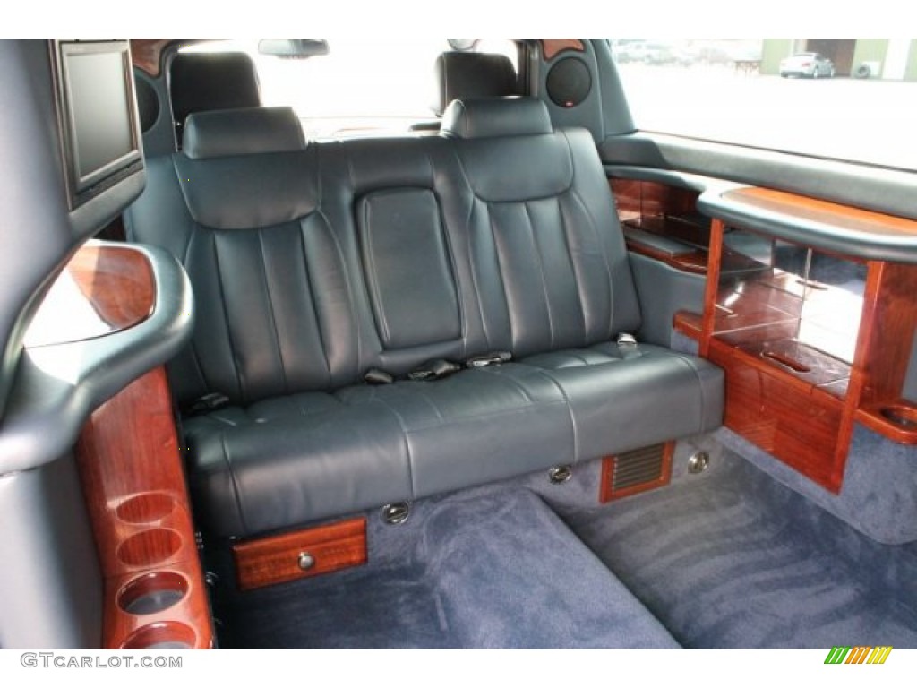 Midnight Blue Interior 2006 Cadillac DTS Limousine Photo #53047124