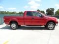 2007 Redfire Metallic Ford F150 XLT SuperCab 4x4  photo #2