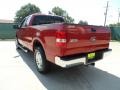 2007 Redfire Metallic Ford F150 XLT SuperCab 4x4  photo #5