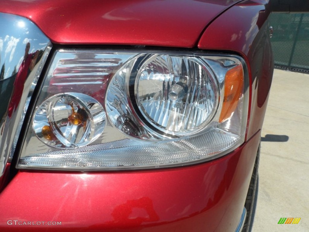 2007 F150 XLT SuperCab 4x4 - Redfire Metallic / Medium Flint photo #10