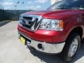 2007 Redfire Metallic Ford F150 XLT SuperCab 4x4  photo #12