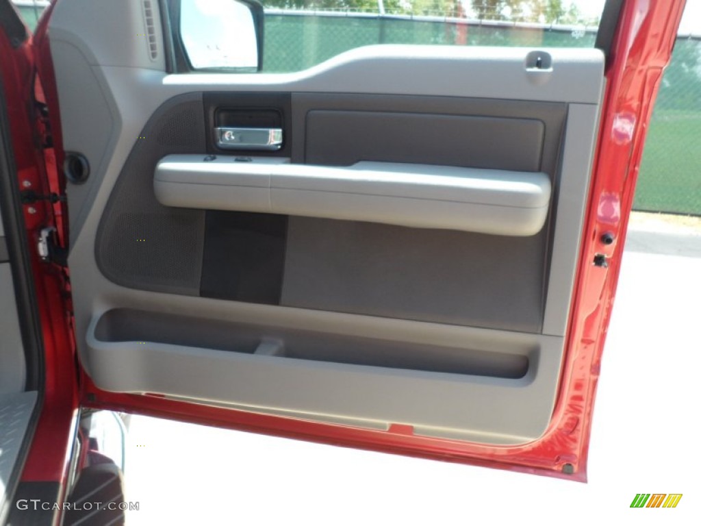 2007 F150 XLT SuperCab 4x4 - Redfire Metallic / Medium Flint photo #29