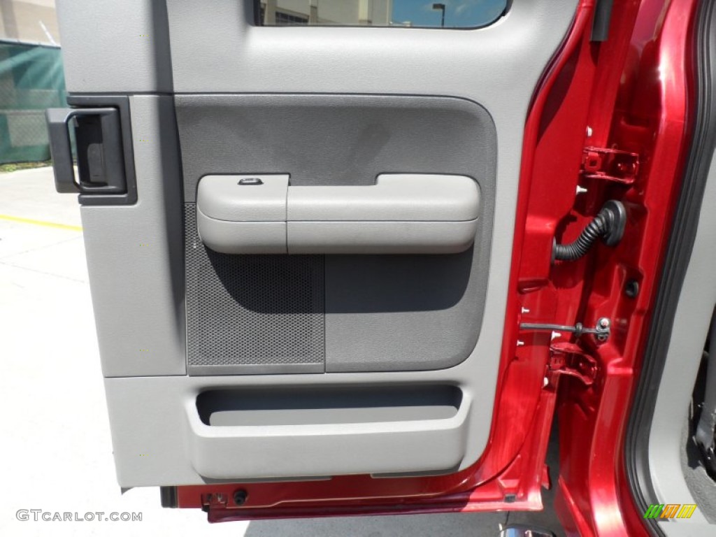 2007 F150 XLT SuperCab 4x4 - Redfire Metallic / Medium Flint photo #33