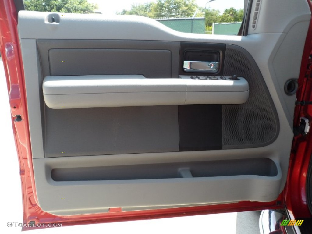 2007 F150 XLT SuperCab 4x4 - Redfire Metallic / Medium Flint photo #38