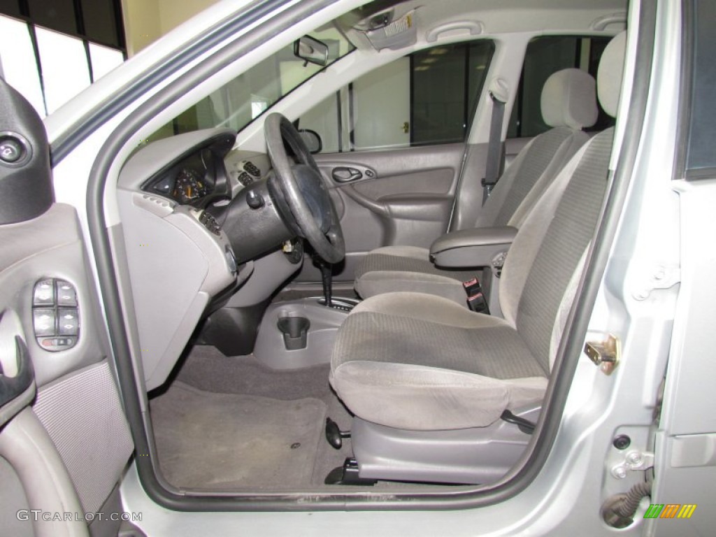 Medium Graphite Interior 2002 Ford Focus ZTS Sedan Photo #53048774
