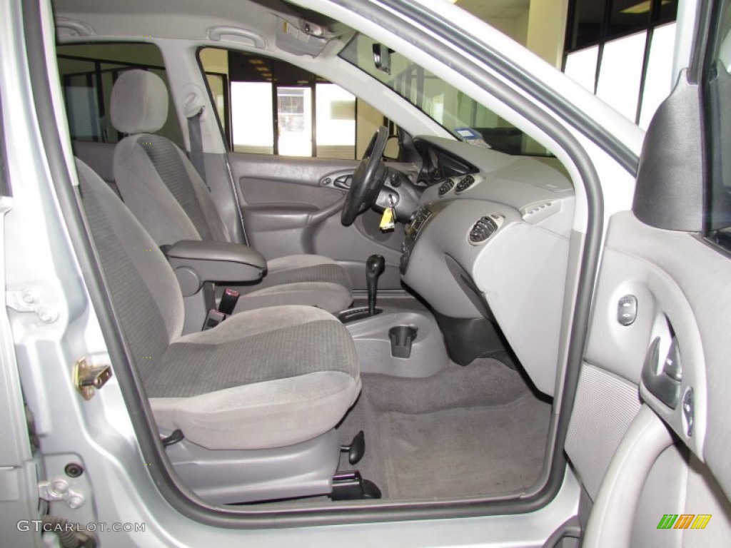Medium Graphite Interior 2002 Ford Focus ZTS Sedan Photo #53048783