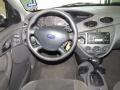 Medium Graphite 2002 Ford Focus ZTS Sedan Dashboard