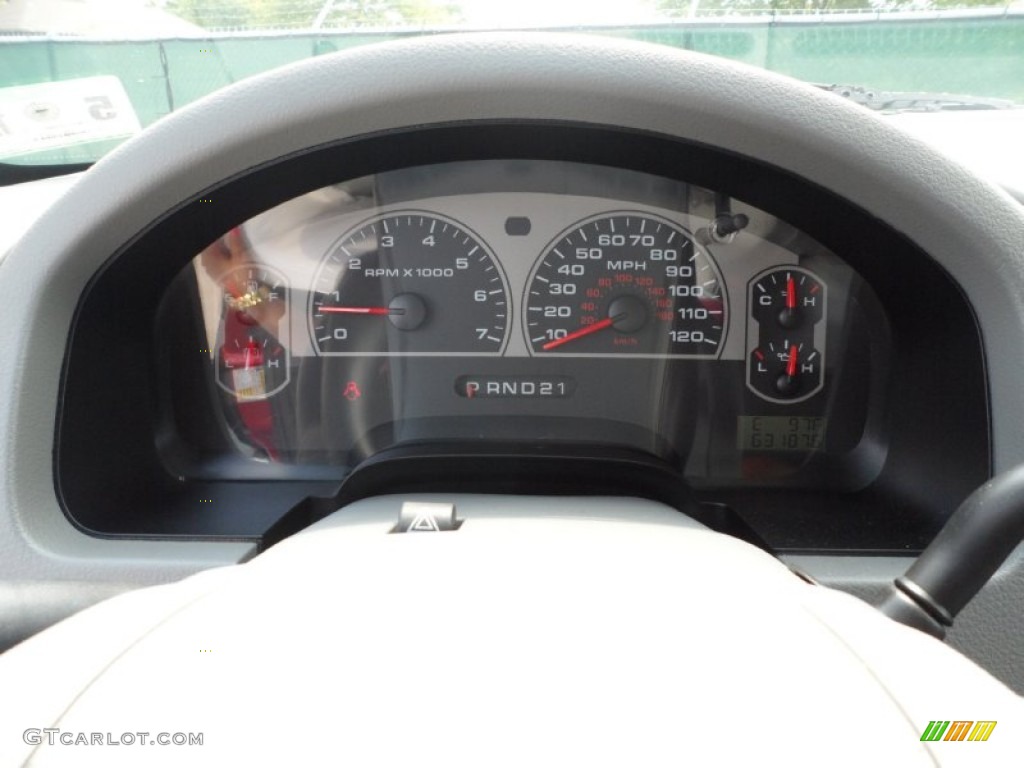 2007 F150 XLT SuperCab 4x4 - Redfire Metallic / Medium Flint photo #48