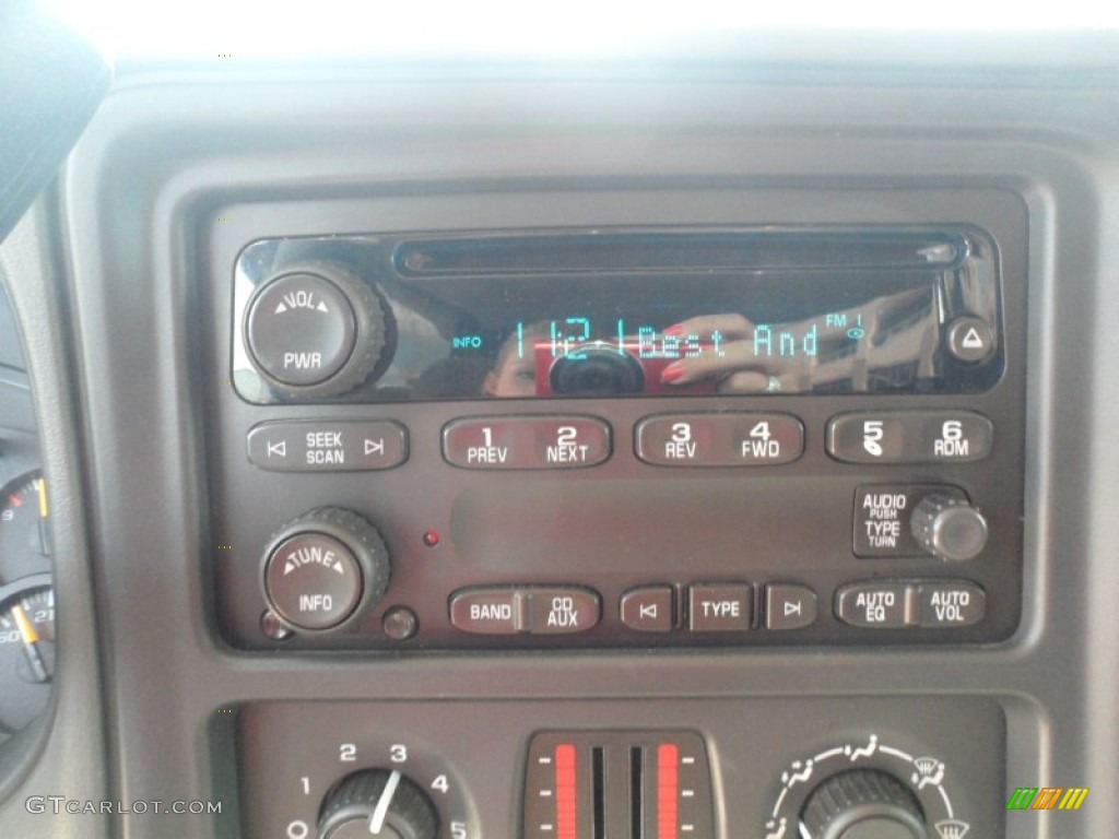 2006 Silverado 1500 LS Crew Cab - Blue Granite Metallic / Dark Charcoal photo #38