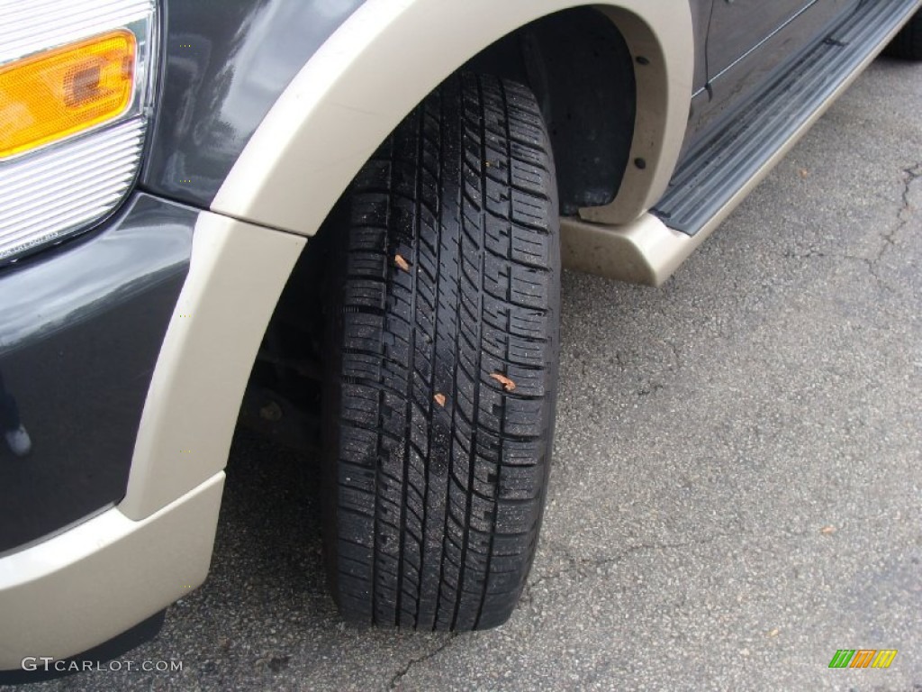 2007 Explorer Eddie Bauer 4x4 - Carbon Metallic / Camel photo #3