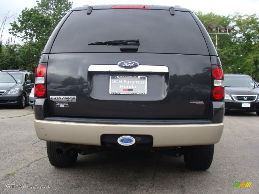 2007 Explorer Eddie Bauer 4x4 - Carbon Metallic / Camel photo #9