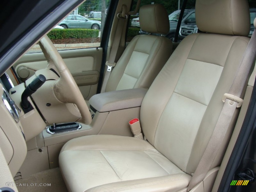 2007 Explorer Eddie Bauer 4x4 - Carbon Metallic / Camel photo #16