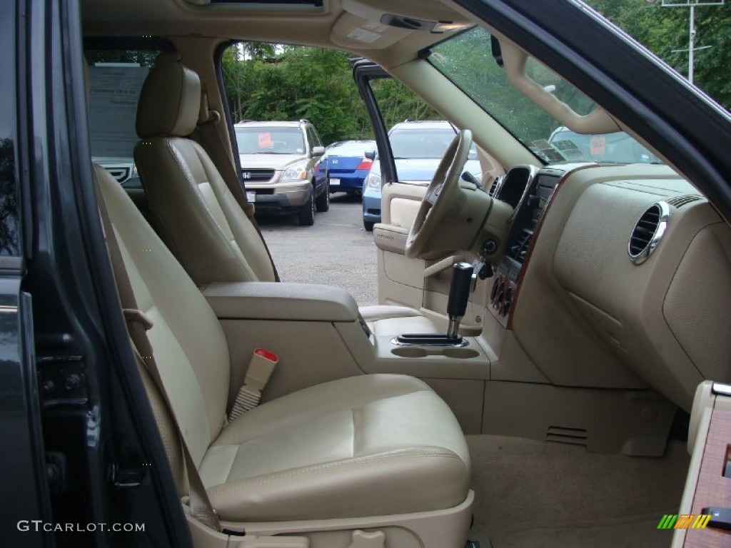 2007 Explorer Eddie Bauer 4x4 - Carbon Metallic / Camel photo #17