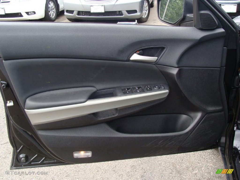 2009 Accord EX Sedan - Crystal Black Pearl / Black photo #10