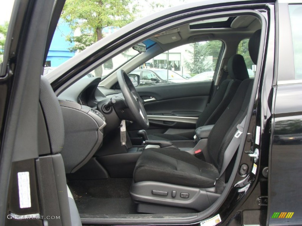 2009 Accord EX Sedan - Crystal Black Pearl / Black photo #14