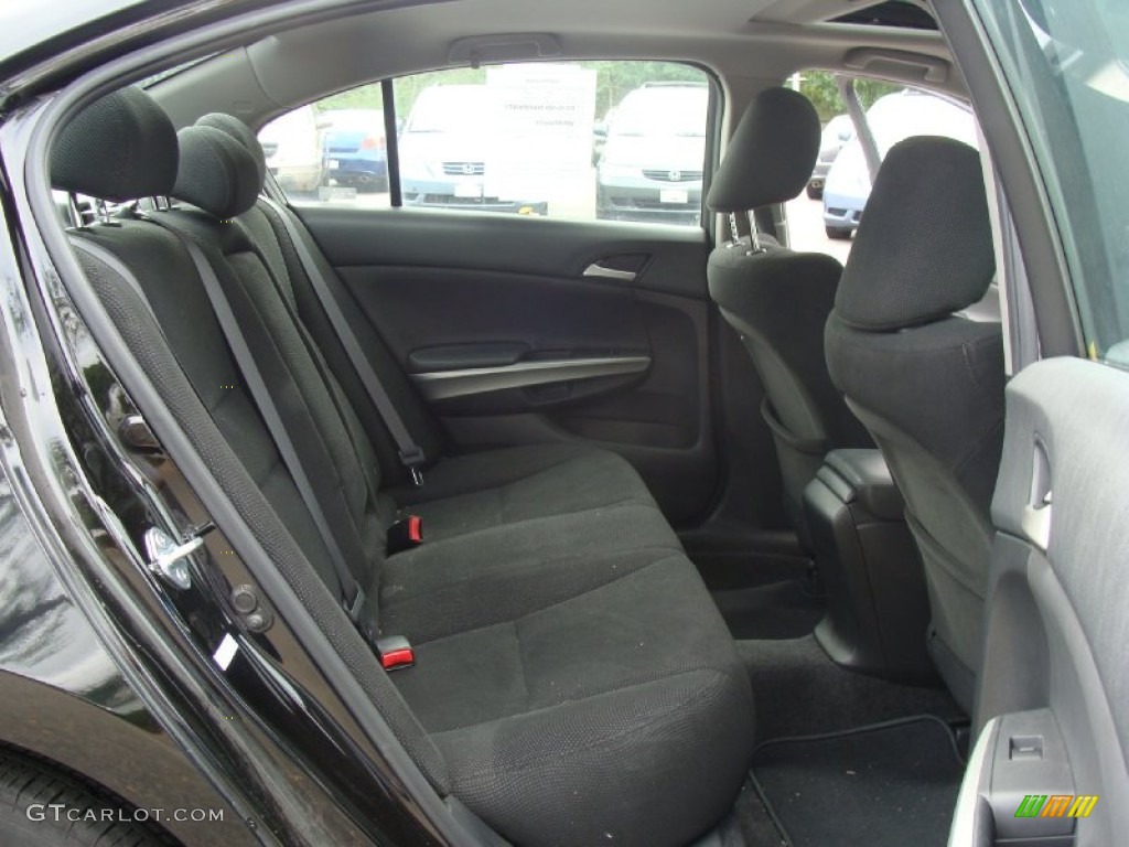 2009 Accord EX Sedan - Crystal Black Pearl / Black photo #17