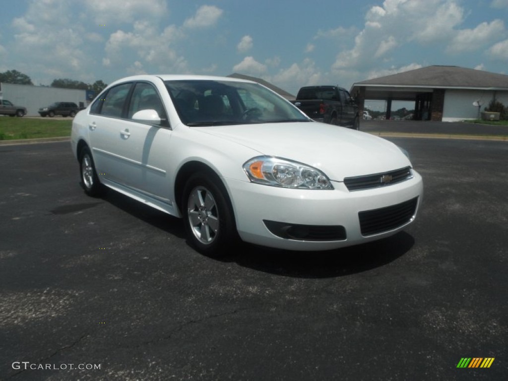 2011 Impala LT - Summit White / Gray photo #3