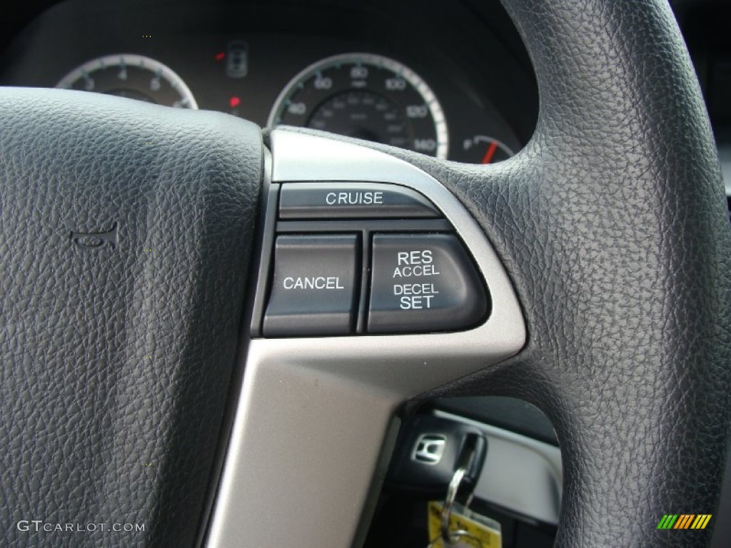 2009 Accord EX Sedan - Crystal Black Pearl / Black photo #21