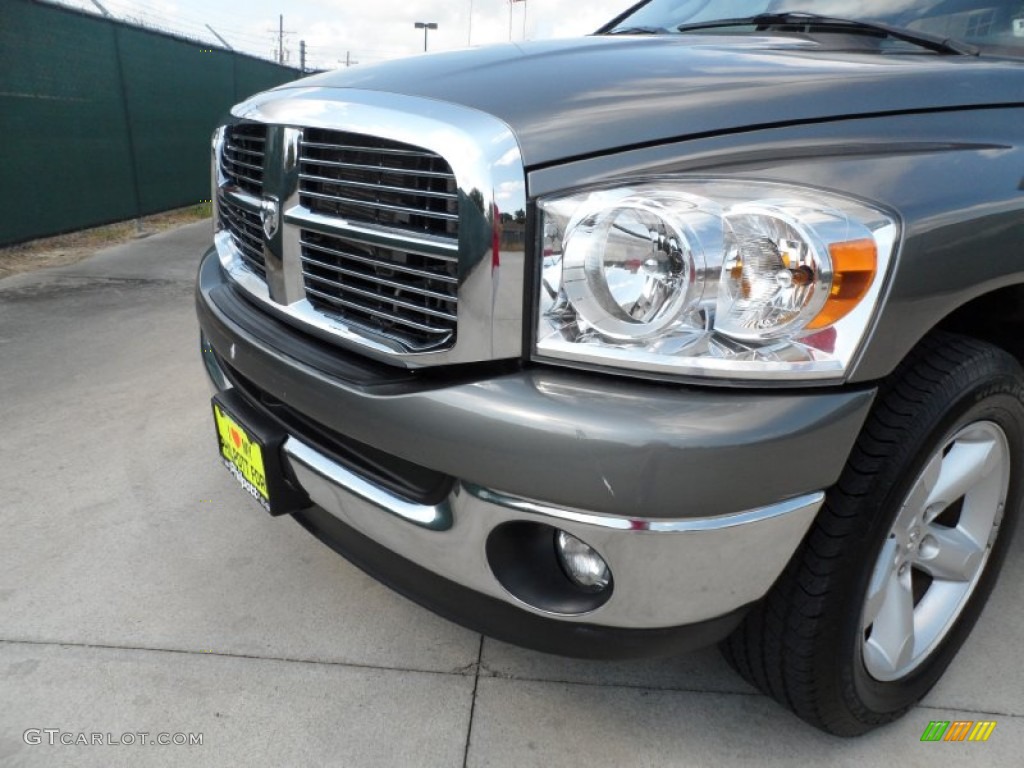 2008 Ram 1500 Lone Star Edition Quad Cab - Mineral Gray Metallic / Medium Slate Gray photo #14