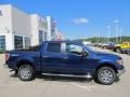 2010 Dark Blue Pearl Metallic Ford F150 XLT SuperCrew 4x4  photo #2