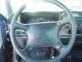 1996 Chevrolet C/K Blue Interior Steering Wheel Photo