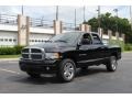 2004 Black Dodge Ram 1500 SLT Quad Cab 4x4  photo #1